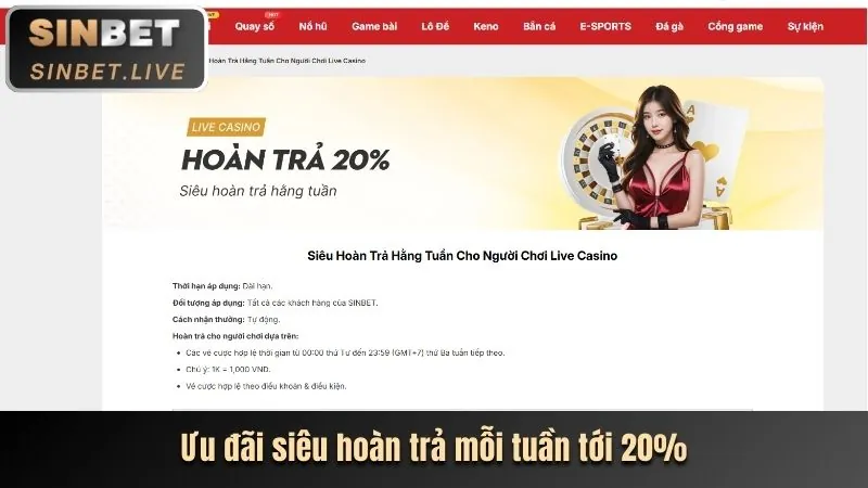 Ưu đãi nạp tiền hàng ngày và hoàn trả tại hi2999 casino